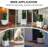 Decorative White Planter Box With Artificial Dog Topiary