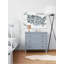«Blue Animals Map», reproduction sur bois blanc-61297454