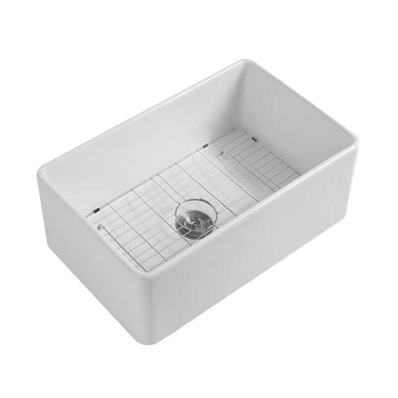 Fireclay Kitchen Sink - Single Bowl