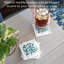 Stoneware Square 4 Piece Coaster Set