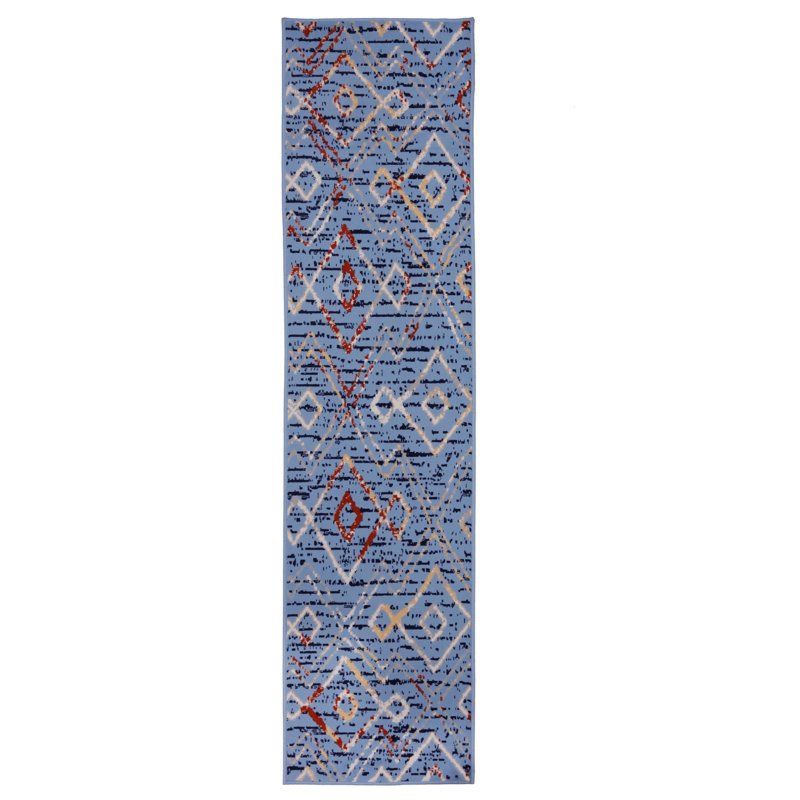 Capp Ikat Indoor Rug, Runner 2' x 8'