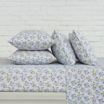 Lucky Brand Printed Microfiber Sheet Set with Extra Pillowcase(s)