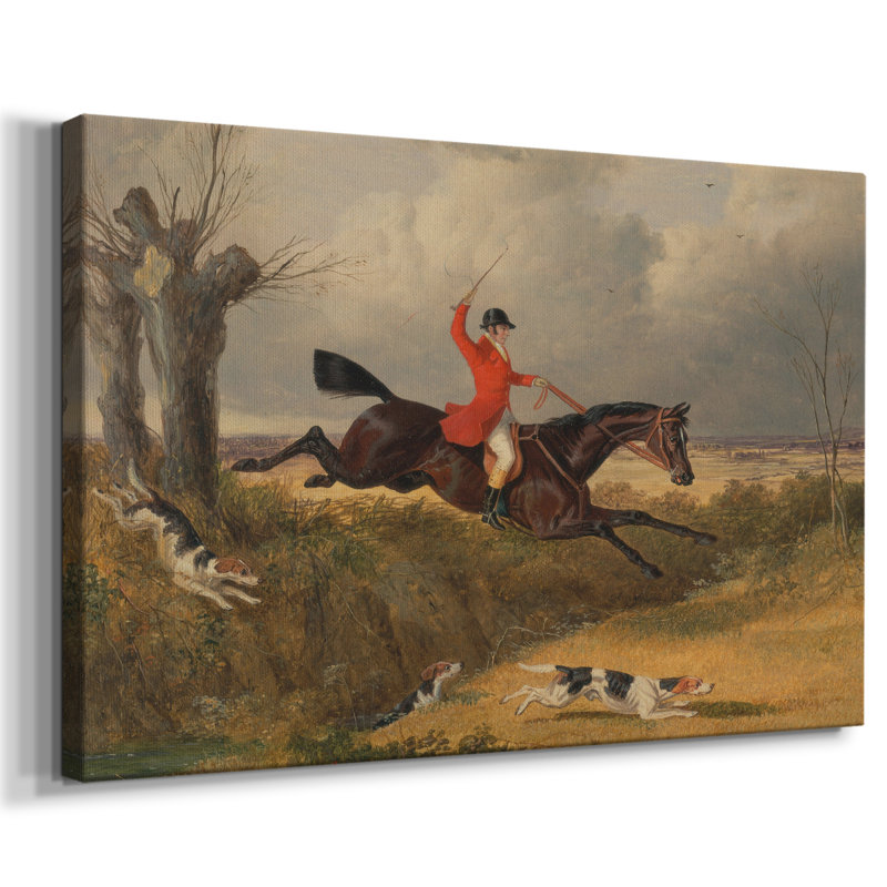 «Vintage Animal» - XLV III - Impression sur toile tendue, Toile tendue, H 9 po x l 13 po x P 1,5 po