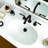 Widespread 2-handle Bathroom Faucet with Drain Assembly-86701133