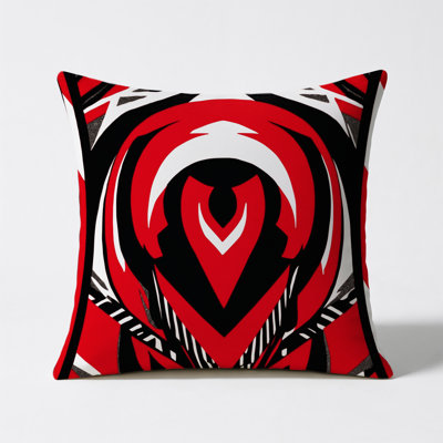 Ruby Noir Indoor And Outdoor Pillow