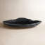 Plateau abstrait en bois de teck Cole and Grey