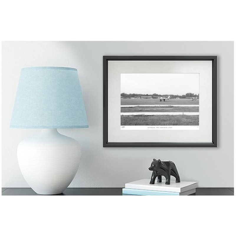 Denham, The Airfield C1965 by Francis Frith - Single Picture Frame Print, 60cm H x 80cm W x 2.3cm D