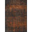 Rapture Gray/Orange Abstract Luxury Area Rug-68867533