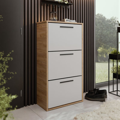 15 Pair Shoe Storage Cabinet