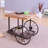 Francie End Table, Oak & Antique Gray Finish