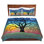 Ensemble de housse de couette en microfibre DiaNoche par Jennifer Baird - Dryad 2