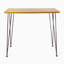 TABLE DE TABLE EN BOIS ET MÉTAL DENALI INDUSTRIAL