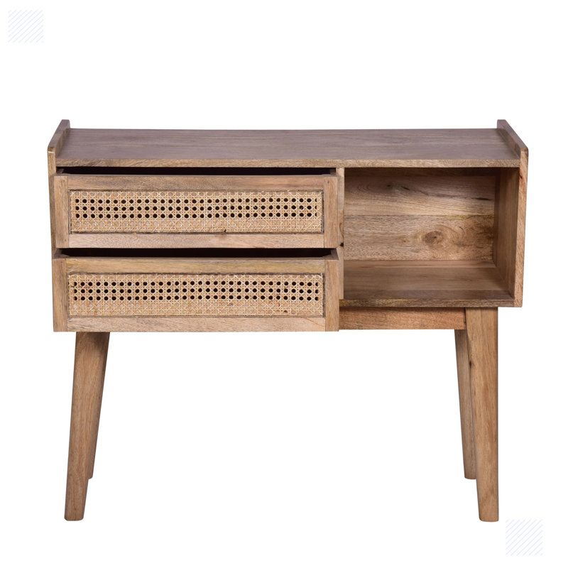 Novotny 35" Solid Wood Console Table