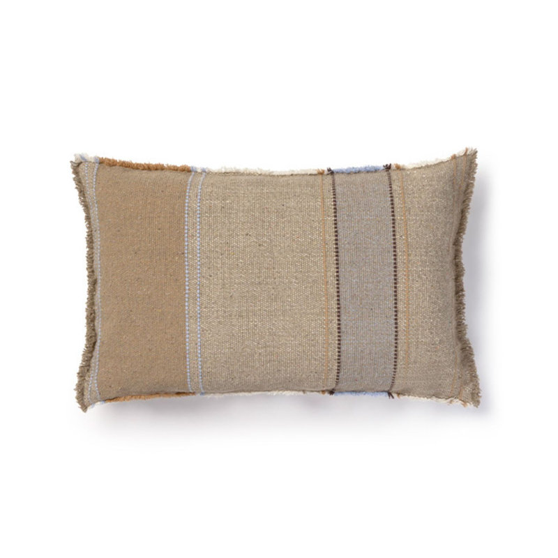 Handloom Cushion Puebla, Rectangle 15" H x 23" W