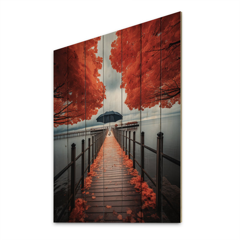Pier Piers Embrace I sur impression sur bois, H 32 po x l 24 po x P 0,78 po