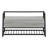Bench, Entryway, Hallway, Storage, 42" Rectangular, Grey Laminate, Black Metal, Contemporary, Modern-1240263292