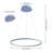 Odin 1-Light LED Unique / Statement Chandelier-116415418-71027344