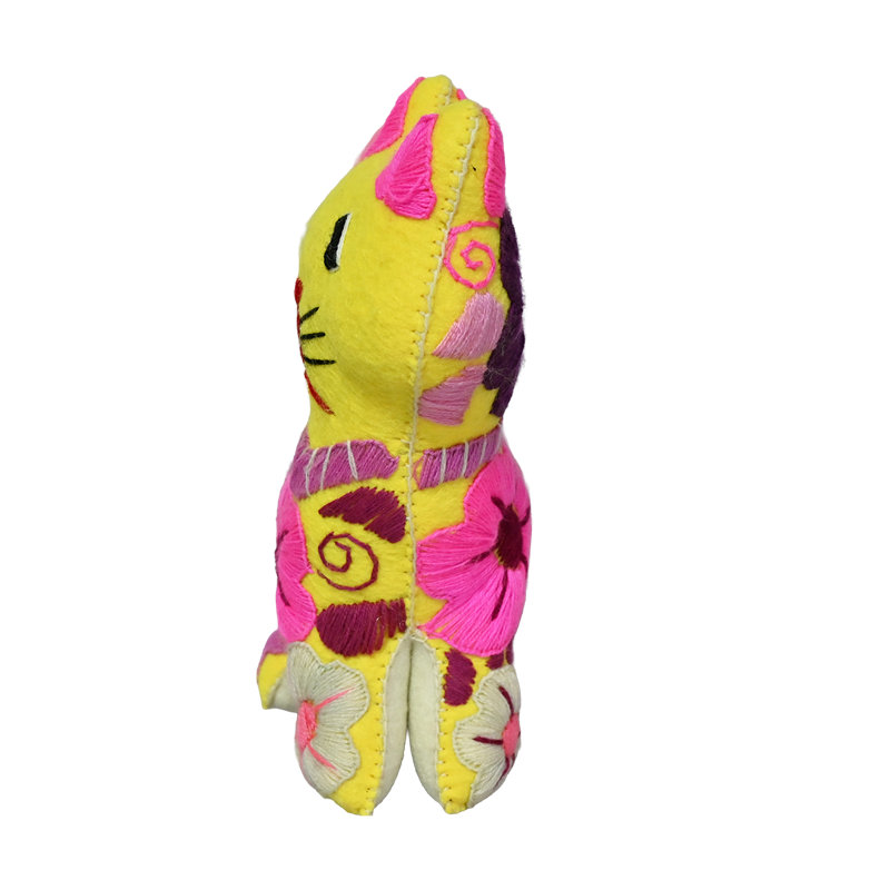 Chat en peluche décoratif Happy Habitat