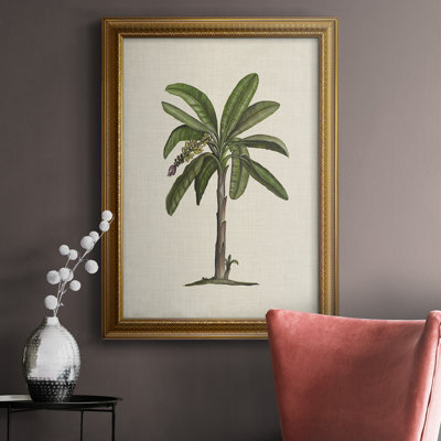 Toile de qualité supérieure AU CH British Palms II, prête à être accrochée