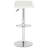 Annechien Swivel Upholstered Adjustable Height Counter Stool with Metal Frame-1412818142