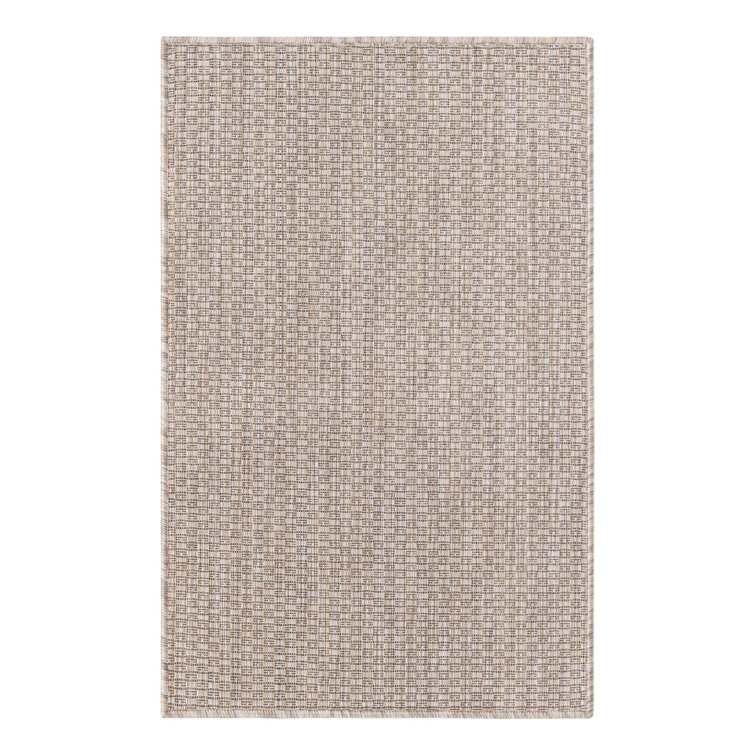 Tapis intérieur / extérieur beige Bembry
