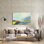 «Natures First Green» par Jan Weiss, art mural en verre acrylique