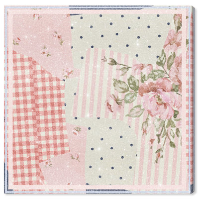 Patchwork Glam Print by Oliver Gal