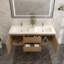 Ensemble de meuble-lavabo mural double l 60 po Auvimar-1704789981