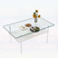 Table basse avec pieds en métal et tablette en bois pour un salon élégant-2016927241
