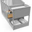 Bellwood 5-In-1 Convertible Crib And Changer-92436967