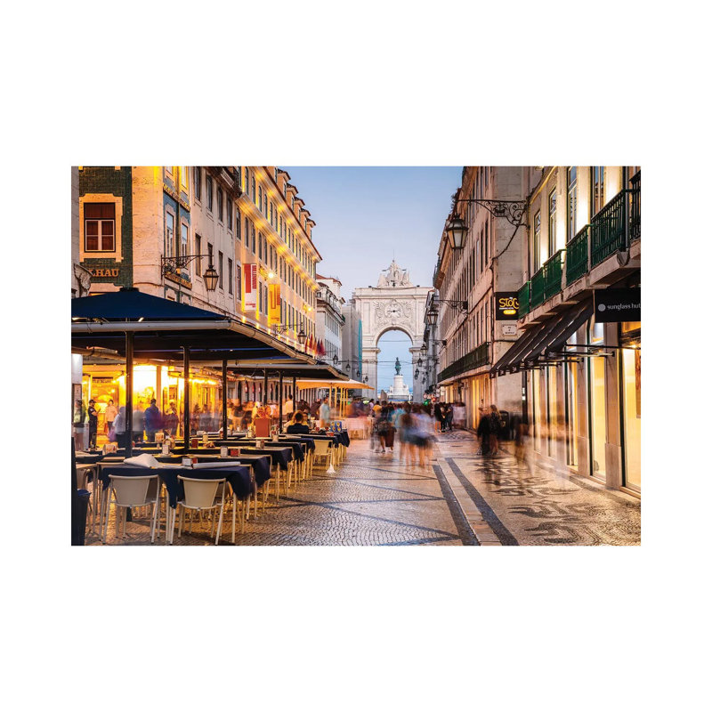 Lisbon Nights by Matteo Colombo - Wrapped Canvas Print, 66.04 cm H x 45.72 cm W x 3.175 cm D