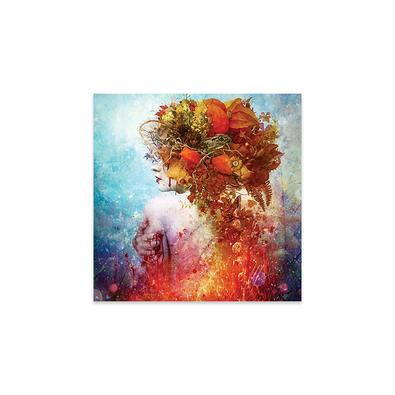 " Compassion " by Mario Sanchez Nevado, 24" H x 24" W x 0.25" D