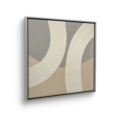 Rhythm in Neutral Shades II Canvas Print