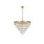 Lustre rond 27 pouces Iva-1324420750