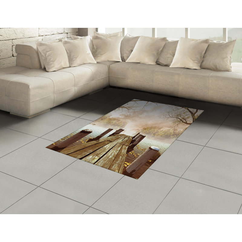 See Im Wald Hand Woven Area Rug, Rectangular 120 x 180cm