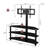 35.4 Inch Multi-Function TV Stand Height Adjustable Bracket Swivel 3-Tier