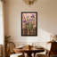 Plantes et fleurs, fleurs d'iris, impression d'art mural brique-1796263924-1796263823-1796263816