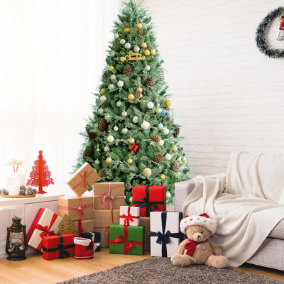 Arbre de Noël pin vert 96 po H Cashmere