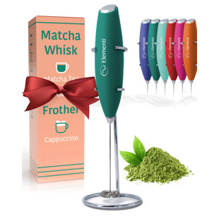Ensemble de batteur et mélangeur électrique Matcha