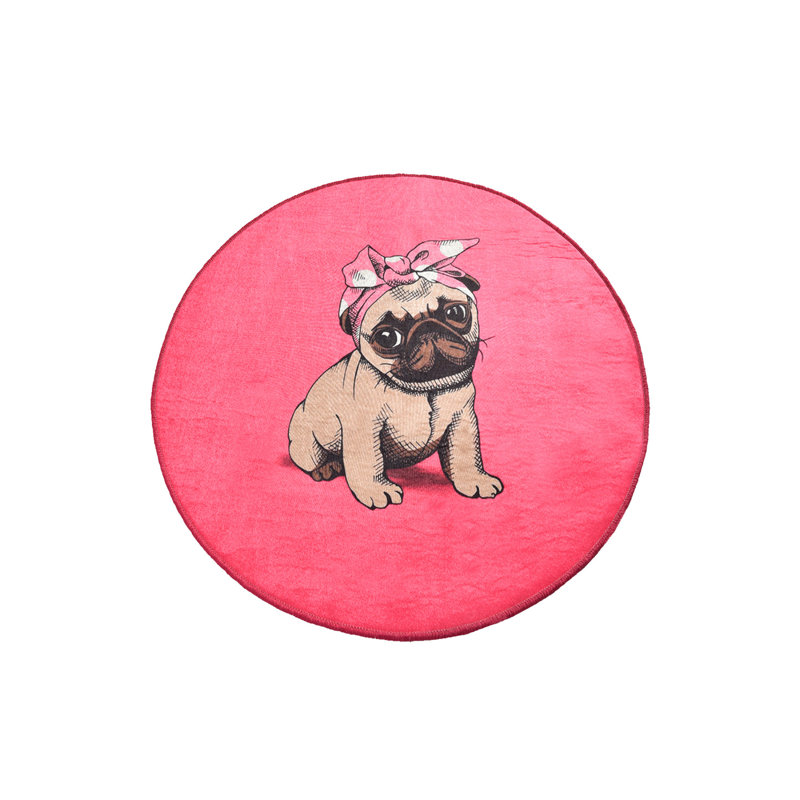 Tapis de bain de qualité supérieure, diamètre de 39,4 pouces, 100% polyester, antiallergique, anti-poussière et antitache, surface antidérapante | Lavable à la machine à 86 ° F, 700 g / m² | Doux et durable pour la sécurité et le confort de la salle de bain