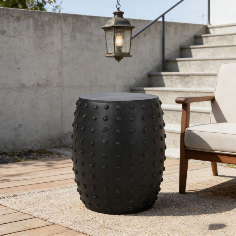 Outdoor LightWeight Concrete Side Table