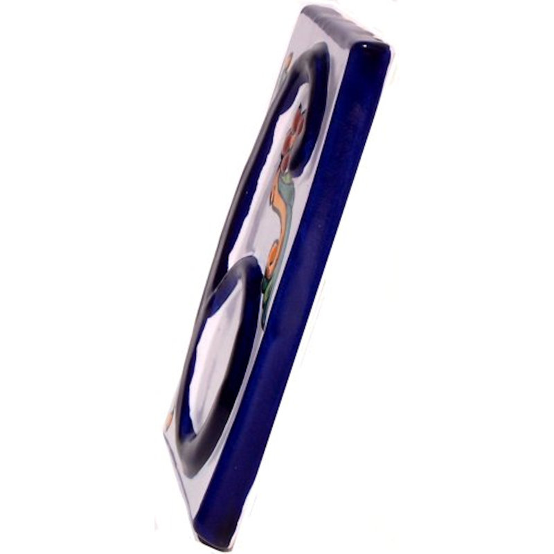 TalaMex Colonial Talavera Ceramic House Number Six