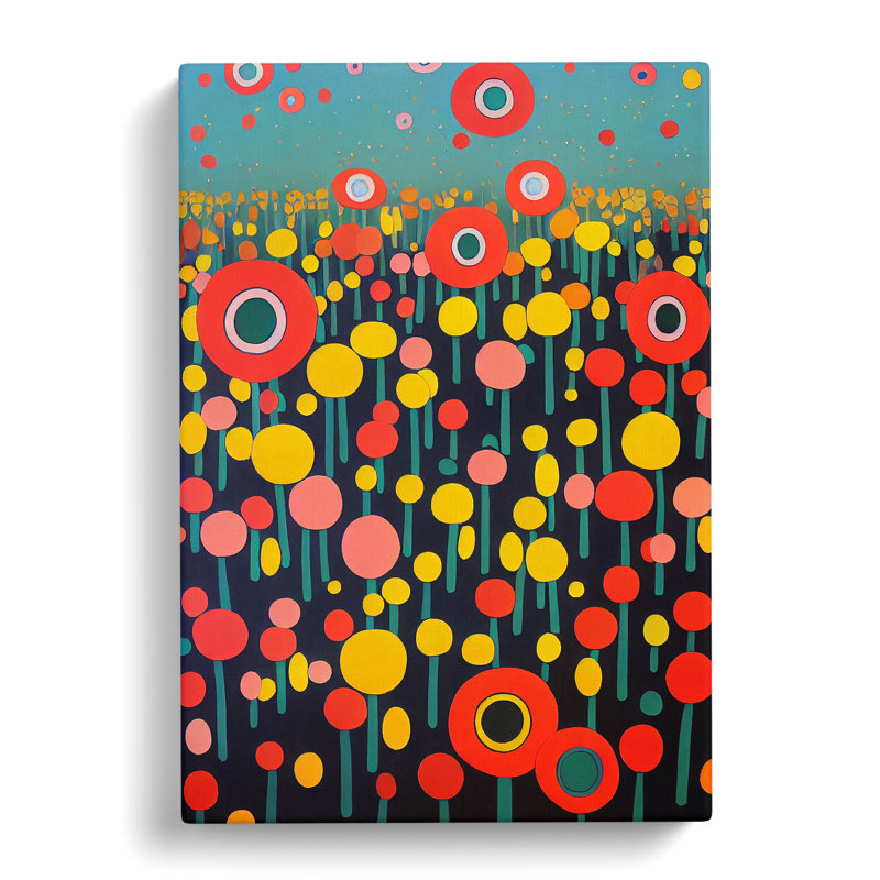 Eringate Spring Landscape Flowers - Wrapped Canvas, 50cm H x 35cm W x 3cm D