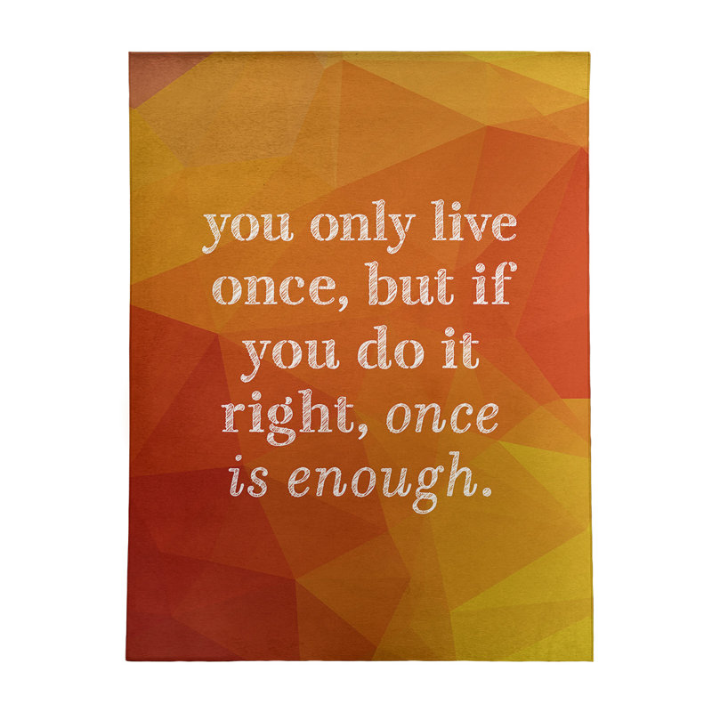 Quotes Chenille Indoor Rug, Rectangle 9' x 12'