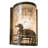 Jaiza Steel Flush Mounted Sconce