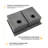 33'' L Drop-in Double Bowl Stainless Steel Kitchen Sink
