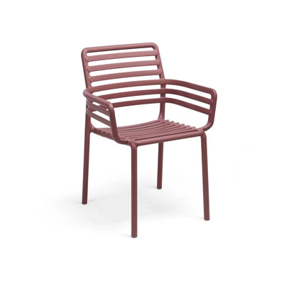 Doga Plastic Outdoor Stacking Dining Armchair