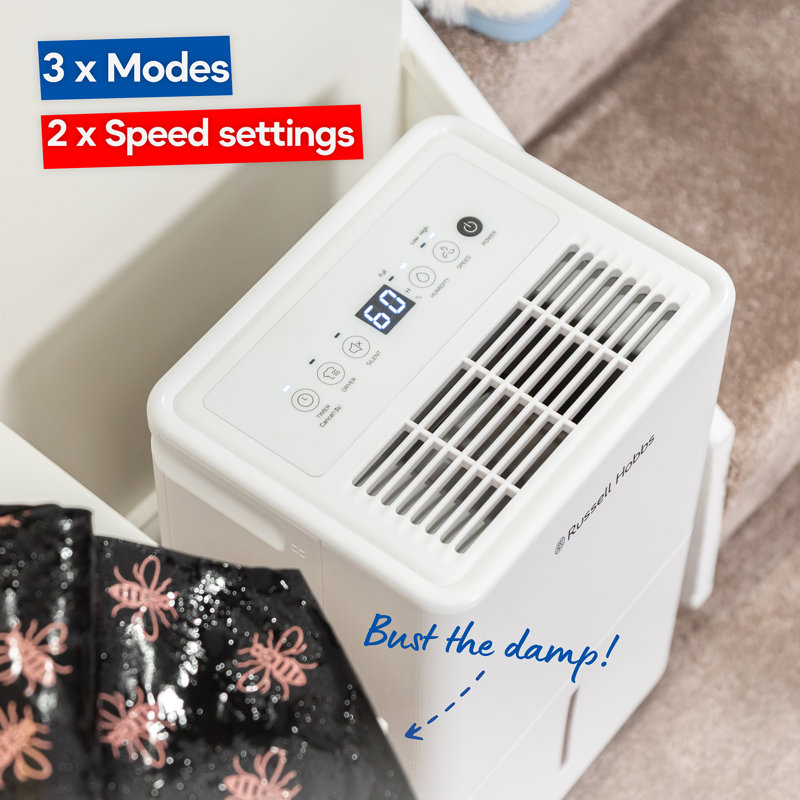 Russell Hobbs® 10L Dehumidifier, White