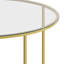 Table basse de salon avec cadre entrecroisé en métal Norrell-2049512658-2049512659