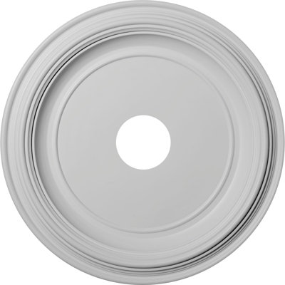 Traditional Thermoformed PVC Ceiling Medallion
